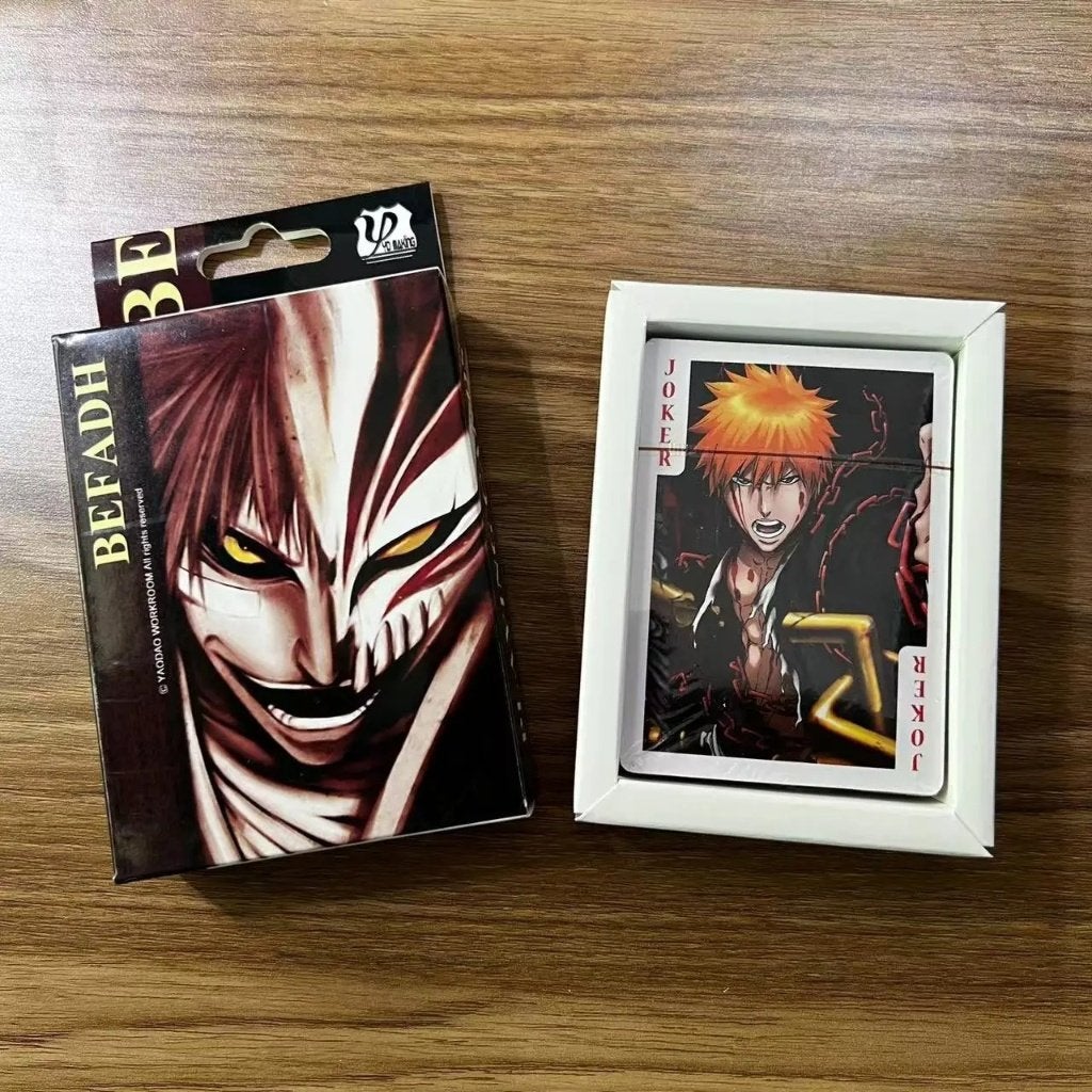 Bleach speelkaarten / poker set (54 kaarten), Ophalen of Verzenden, Nieuw, Speelkaart(en)