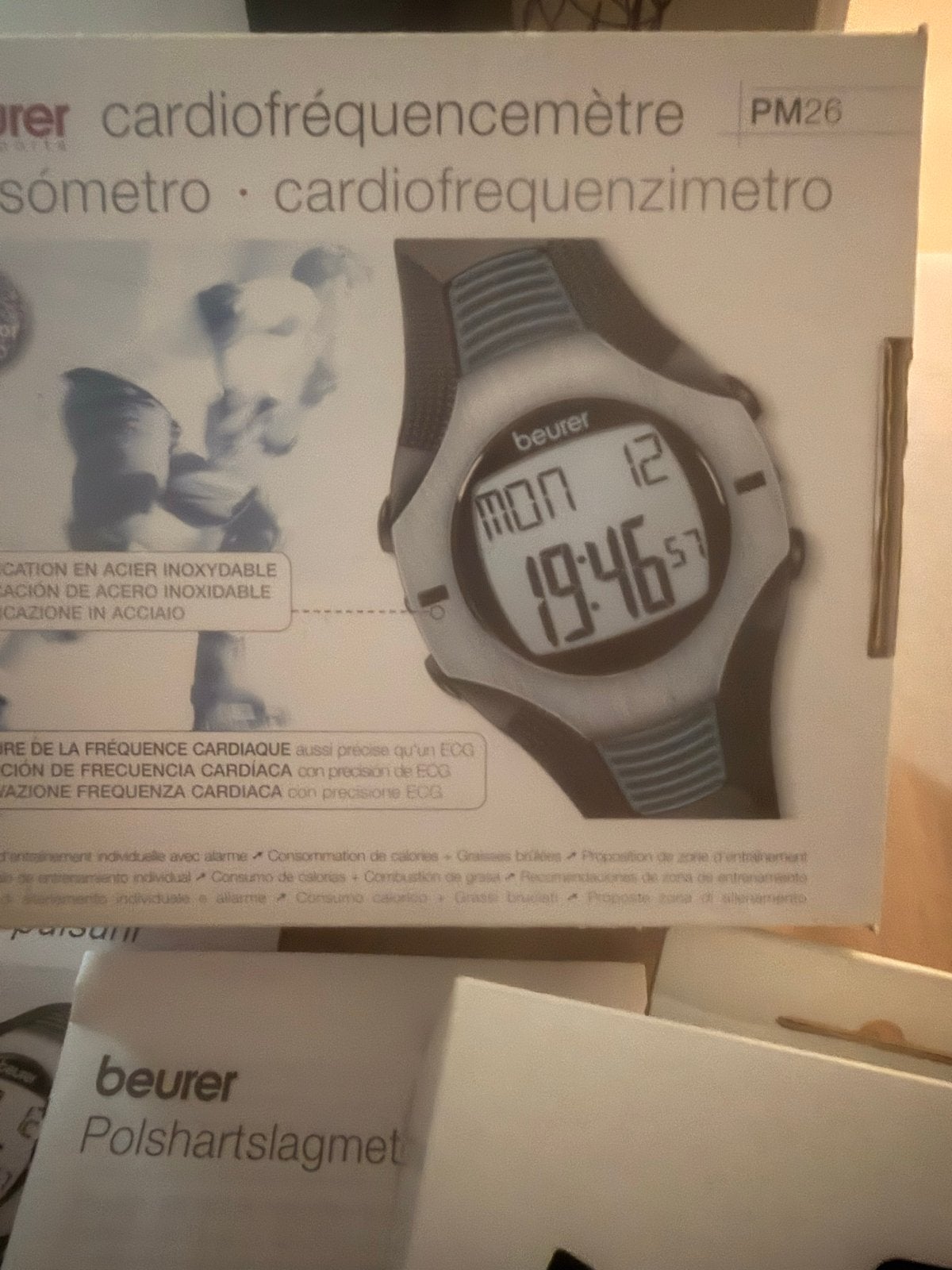 Beurer PM26 Hartslagmeter - Nieuw in Doos, Ophalen of Verzenden, Nieuw, Overige merken, Met borstriem