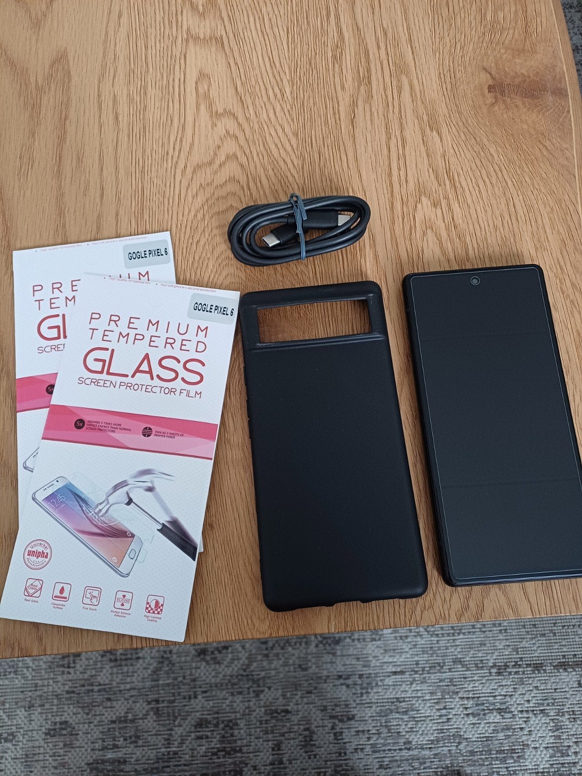 Google Pixel 6 8GB/128GB Zwart - nieuwstaat!
