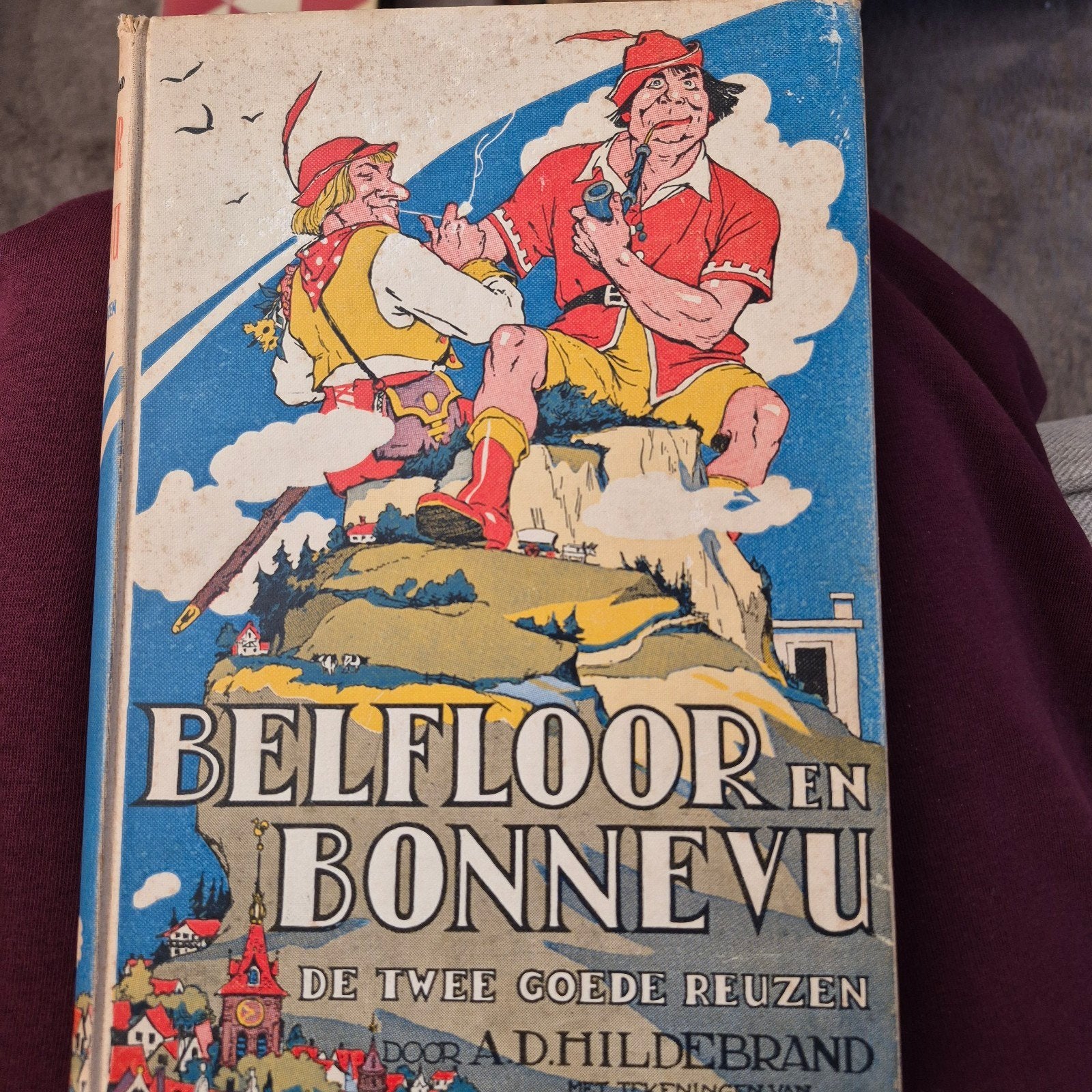 Prachtig oud kinderboek: Belfloor en Bonnevu (1939) - Geïllu, Ophalen of Verzenden