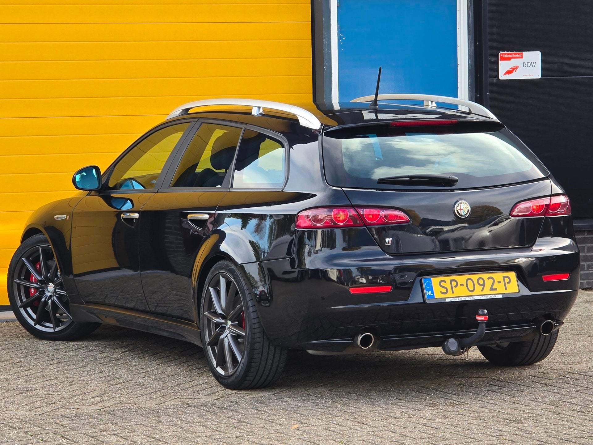 Alfa Romeo 159 Sportwagon 1.7 Ti Centenario / 200 PK / Leder, Voorwielaandrijving, Gebruikt, 4 cilinders, Zwart
