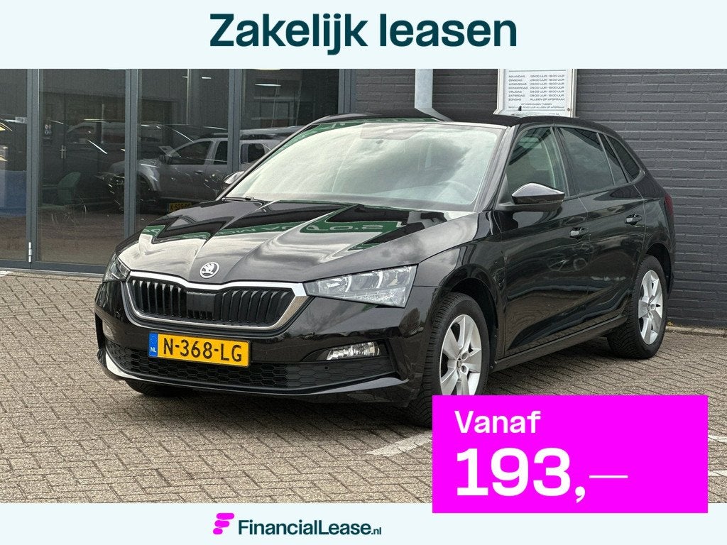 Skoda Scala 1.0 TSI Ambition/2de EG/NAVI/COCKPIT/CRUISE/PDC, Auto's, Skoda, Bedrijf, Lease, Financial lease, Scala, ABS, Airbags