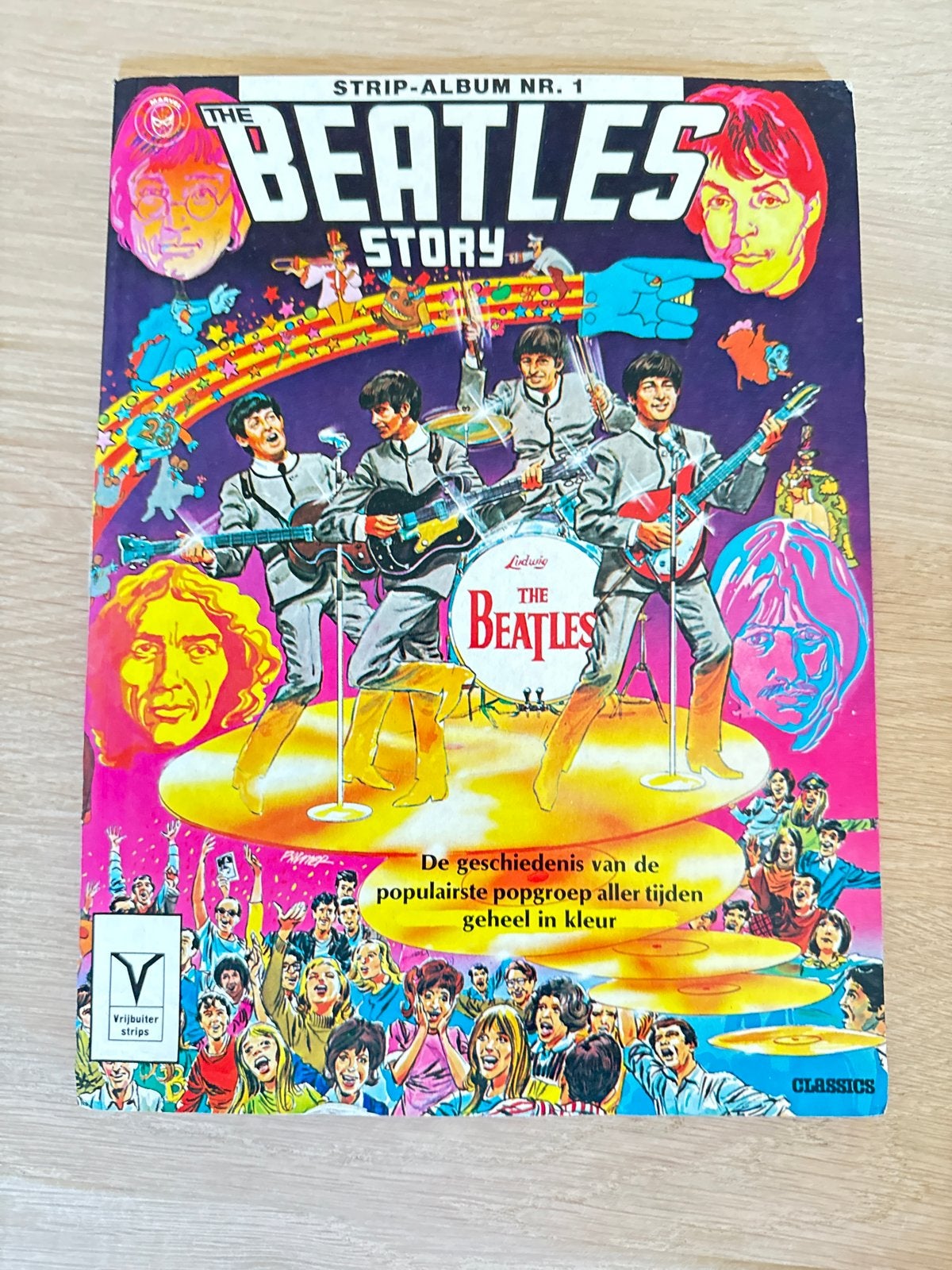 The Beatles Story Stripboek - Strip-Album Nr. 1, Eén stripboek, Ophalen of Verzenden, Gelezen
