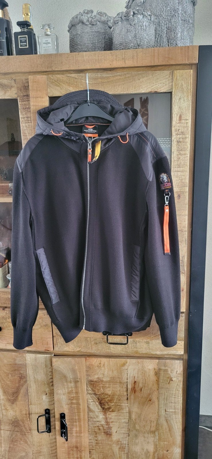 parajumpers Dominic vest / jas zwart xl, Kleding | Heren, Zwart, Maat 56/58 (XL), Parajumpers, Ophalen of Verzenden