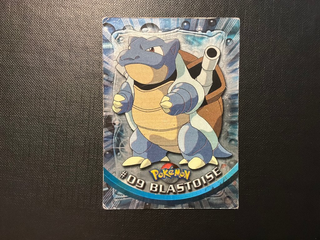Pokemon Blastoise #09 (vintage), Verzenden, Gebruikt