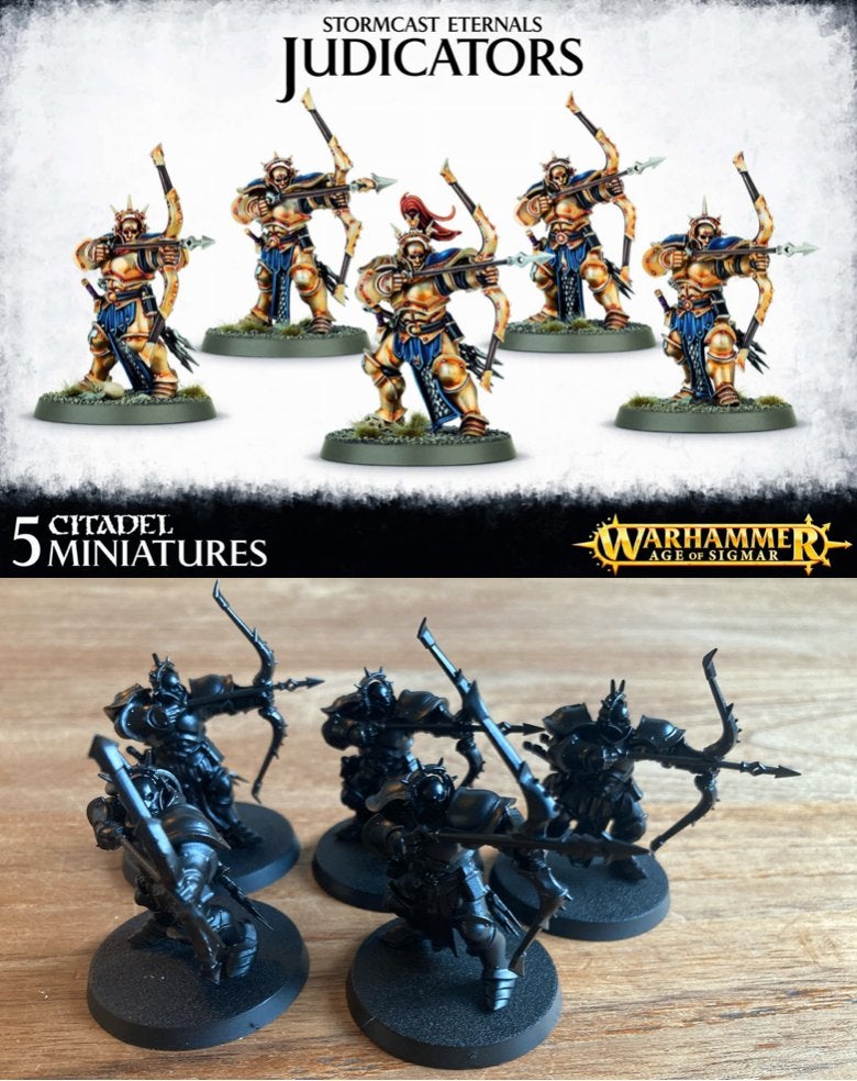 Judicators - Stormcast Eternals, Hobby en Vrije tijd, Wargaming, Met verf, Gebruikt, Figuurtje(s), Warhammer