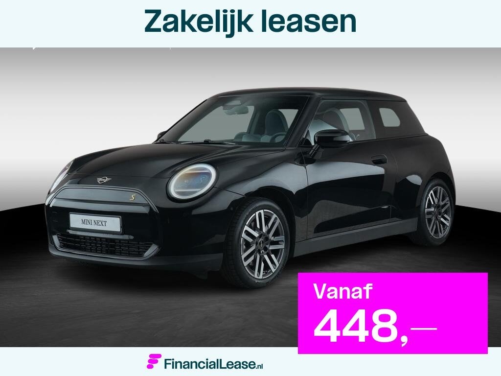 MINI 3-Deurs Cooper SE Pakket M | John Cooper Works Trim | C, Gebruikt, Met garantie (alle), 4 stoelen, Leder en Stof