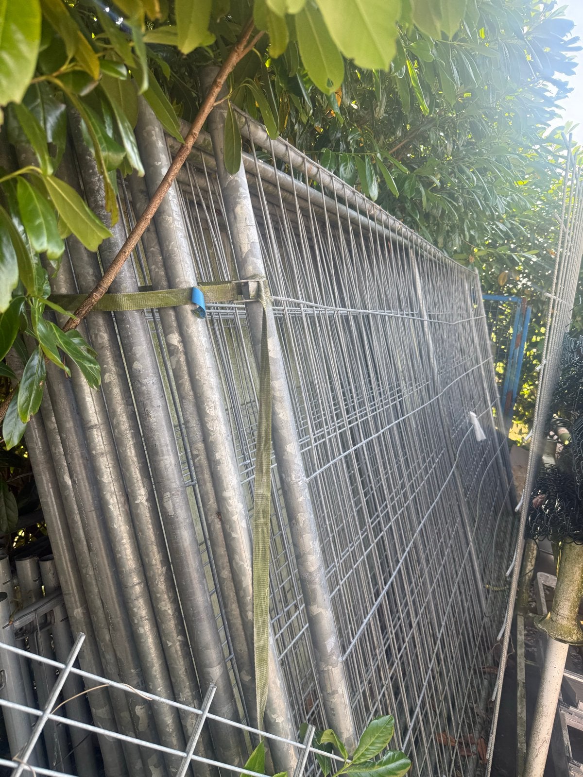 Bouwhekken 350x180 ca 28 stuks, Ophalen, Gebruikt, Overige typen, Minder dan 2 meter