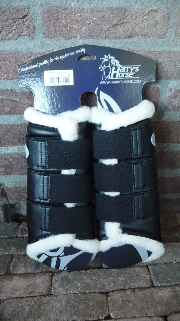 Beenbeschermers Harry's Horse Flextrainers Zwart L, Nieuw, Overige maten, Harry's Horse, Full