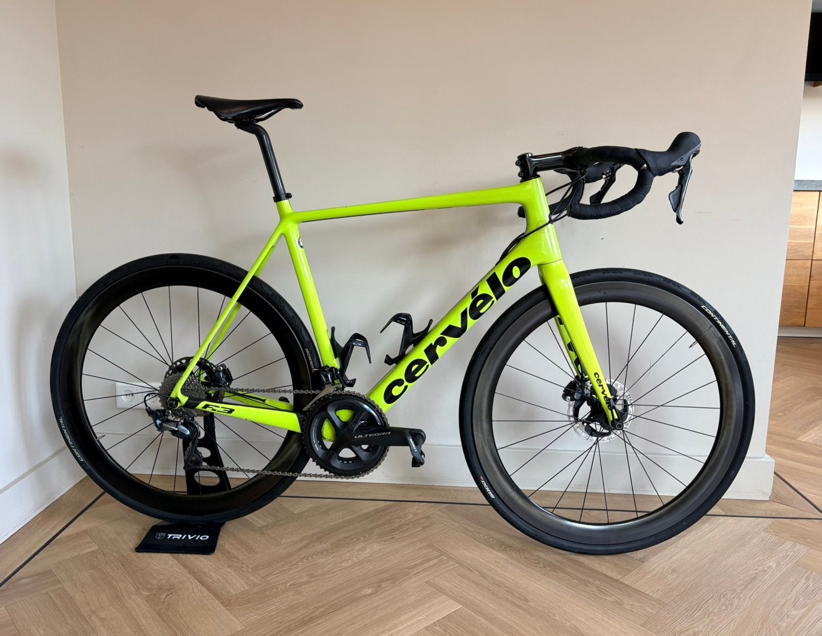 Cervelo R3 Disc - Ultegra - 4iiii Powermeter - maat 58, Carbon, Heren, Zo goed als nieuw, 57 tot 61 cm