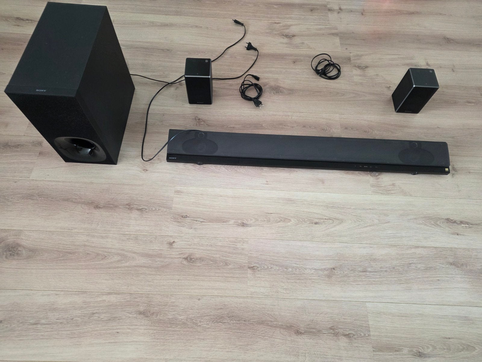 Sony HT-NT5 soundbar en subwoofer plus 2x SRS-ZR5 speakers, Ophalen, Bluetooth