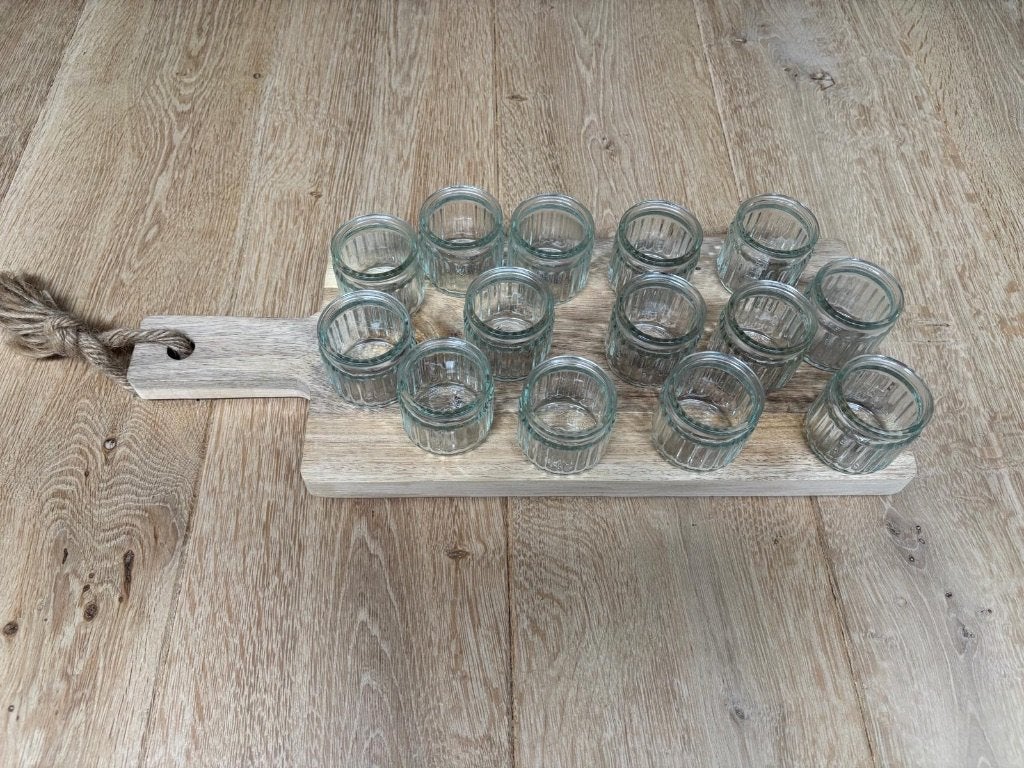amuseglaasjes 14 X 4,5 cm doorsnede, Ophalen of Verzenden, Zo goed als nieuw, Overige typen
