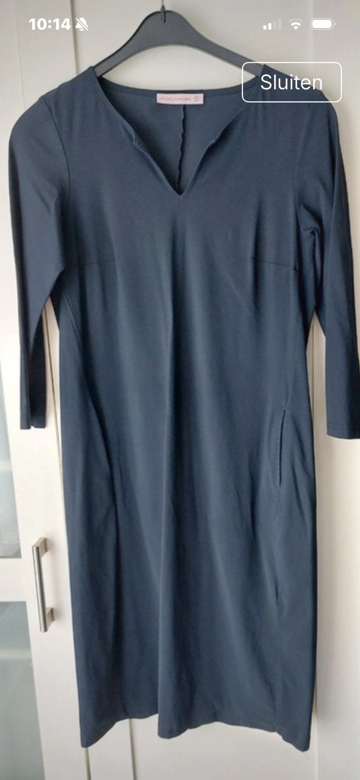 Studio Anneloes Simplicity Jurk Zwart xs, S of m ZGAN, Kleding | Dames, Jurken, Maat 38/40 (M), Zwart, Ophalen of Verzenden, Zo goed als nieuw