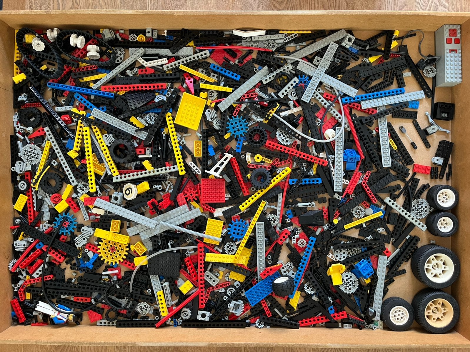 Lego Technic vintage bijna 2,5 kilo, Gebruikt, Lego, Ophalen of Verzenden, Technic