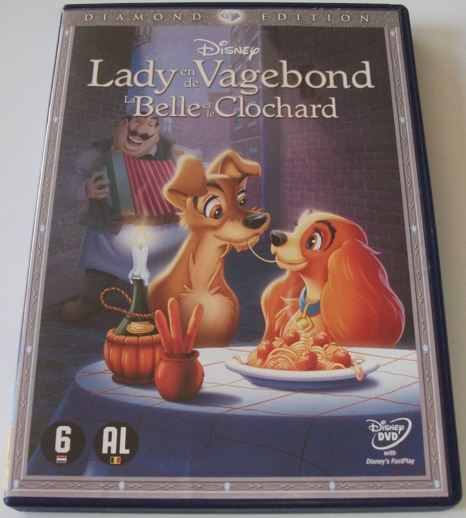 Dvd *** LADY EN DE VAGEBOND *** Walt Disney Classics 15, Avontuur, Speciale editie, Nederlands, Ophalen of Verzenden