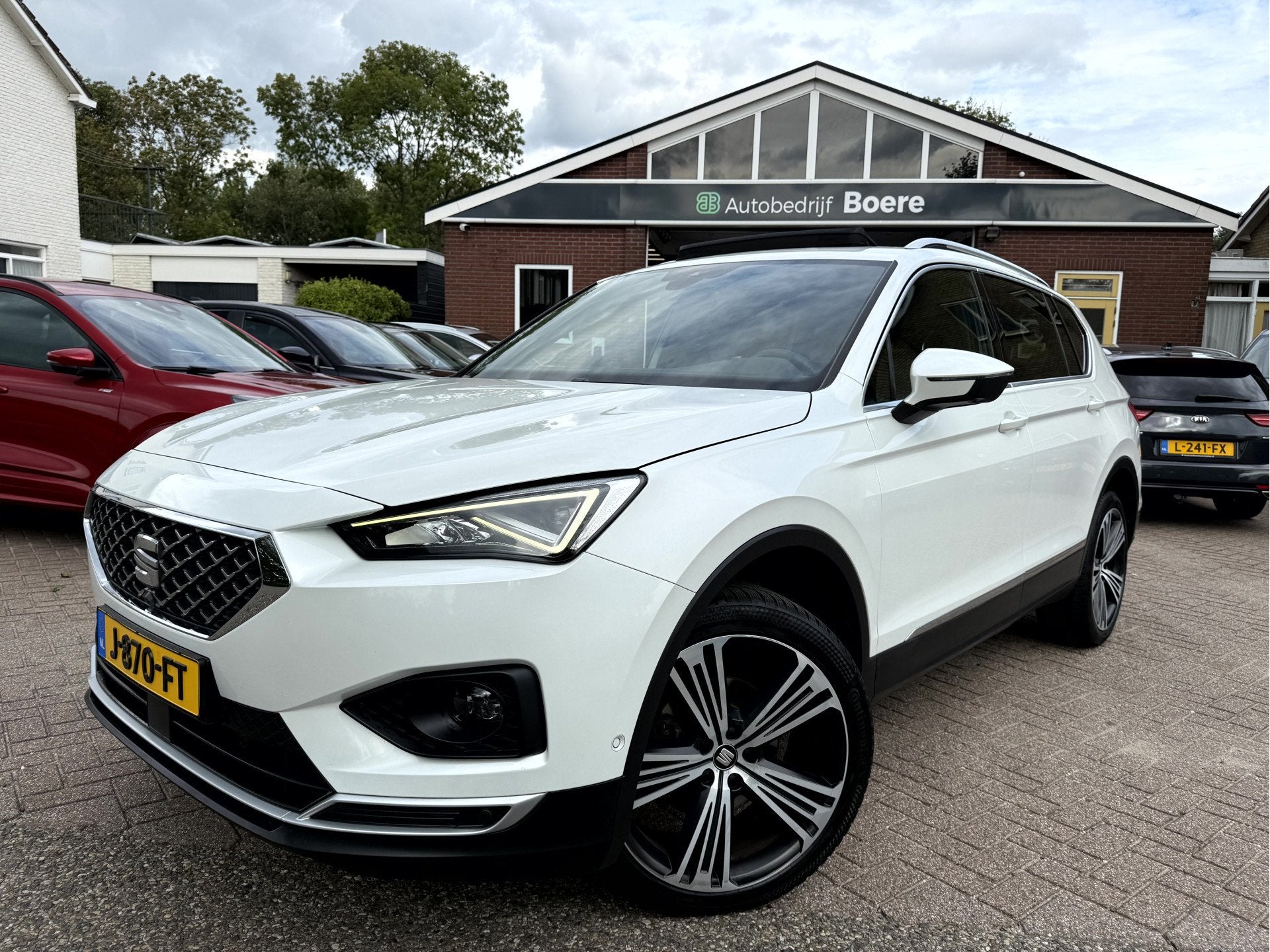 SEAT Tarraco 1.5 TSI Xcellence Winterpack, Panoramadak, Trek, Auto's, Dealer onderhouden, 4 cilinders, 150 pk, Alcantara