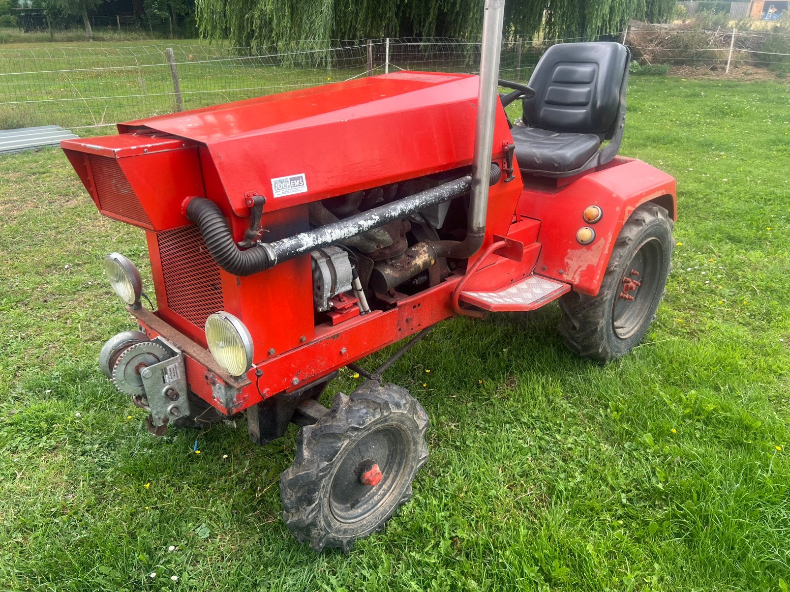Te koop tuintractor, Ophalen, Gebruikt, Versnellingen, 120 cm of meer