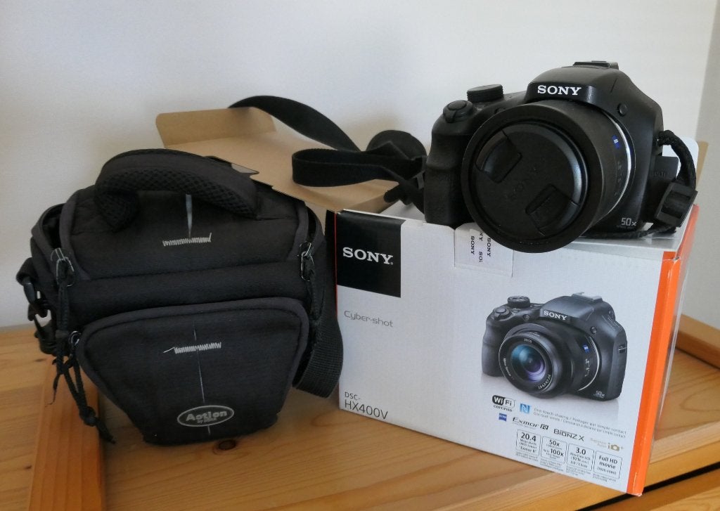 Camera Sony Cybershot DSC-HX400V, Compact, Zo goed als nieuw, Sony, 8 keer of meer