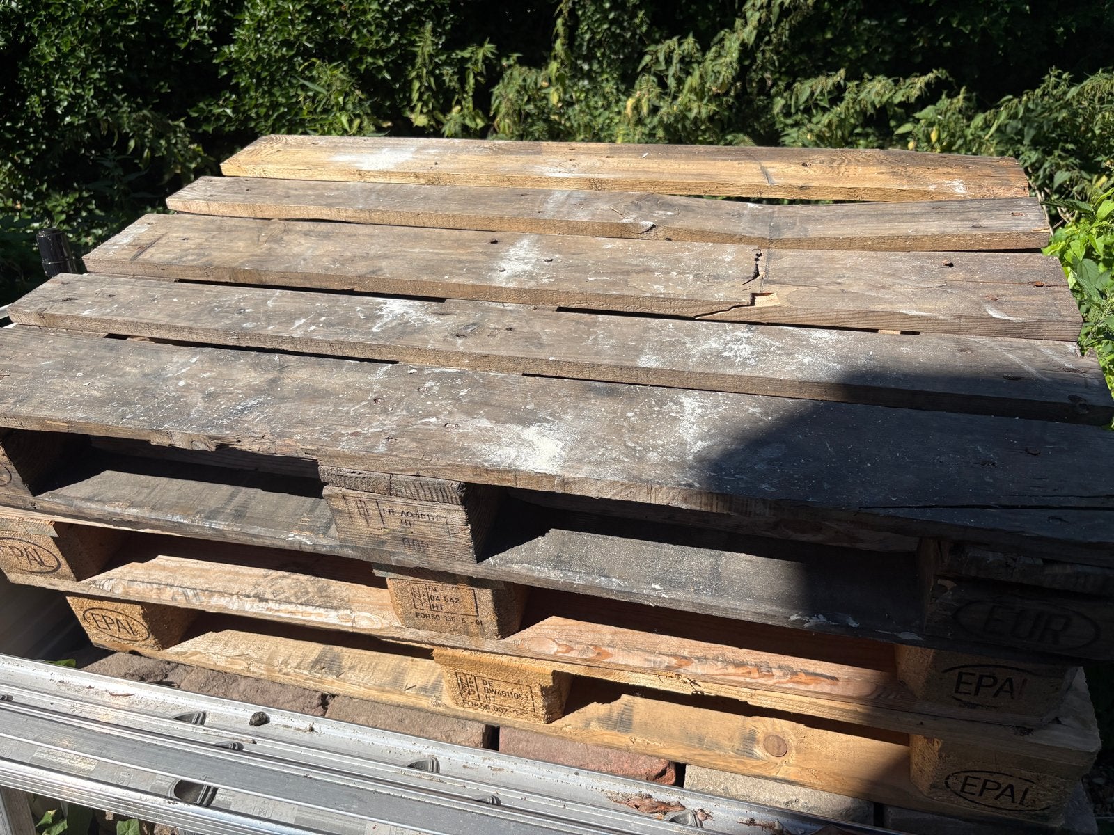 Houten Pallets - 7 stuks, Ophalen, Gebruikt