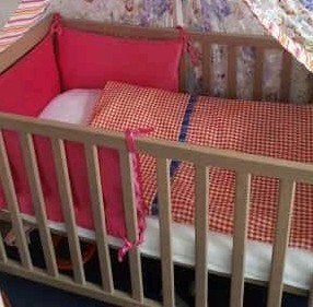 babybed, Ophalen of Verzenden, Minder dan 140 cm, Minder dan 70 cm