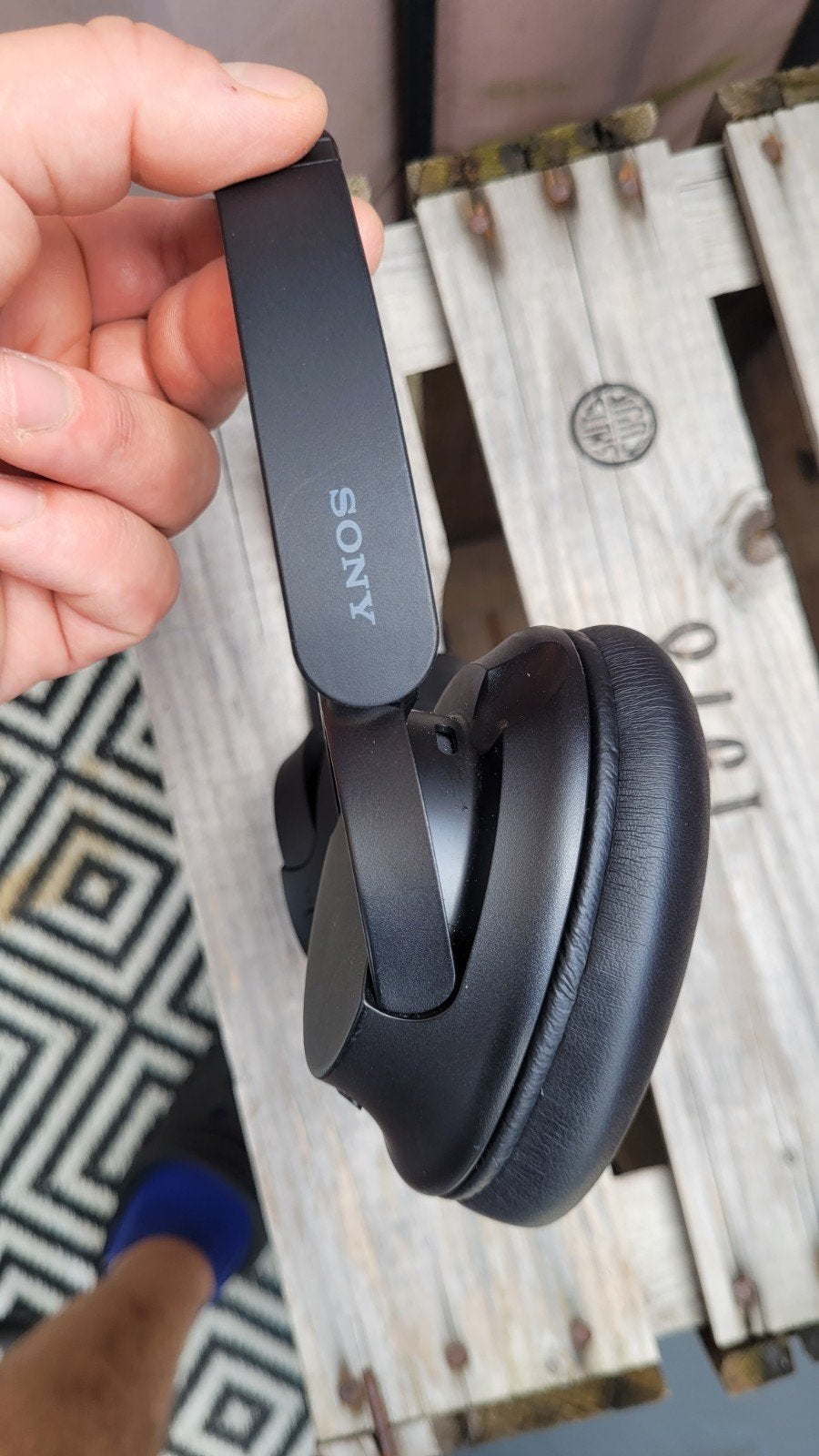 Sony koptelefoon, Ophalen, Draadloos, Zo goed als nieuw, Zwart