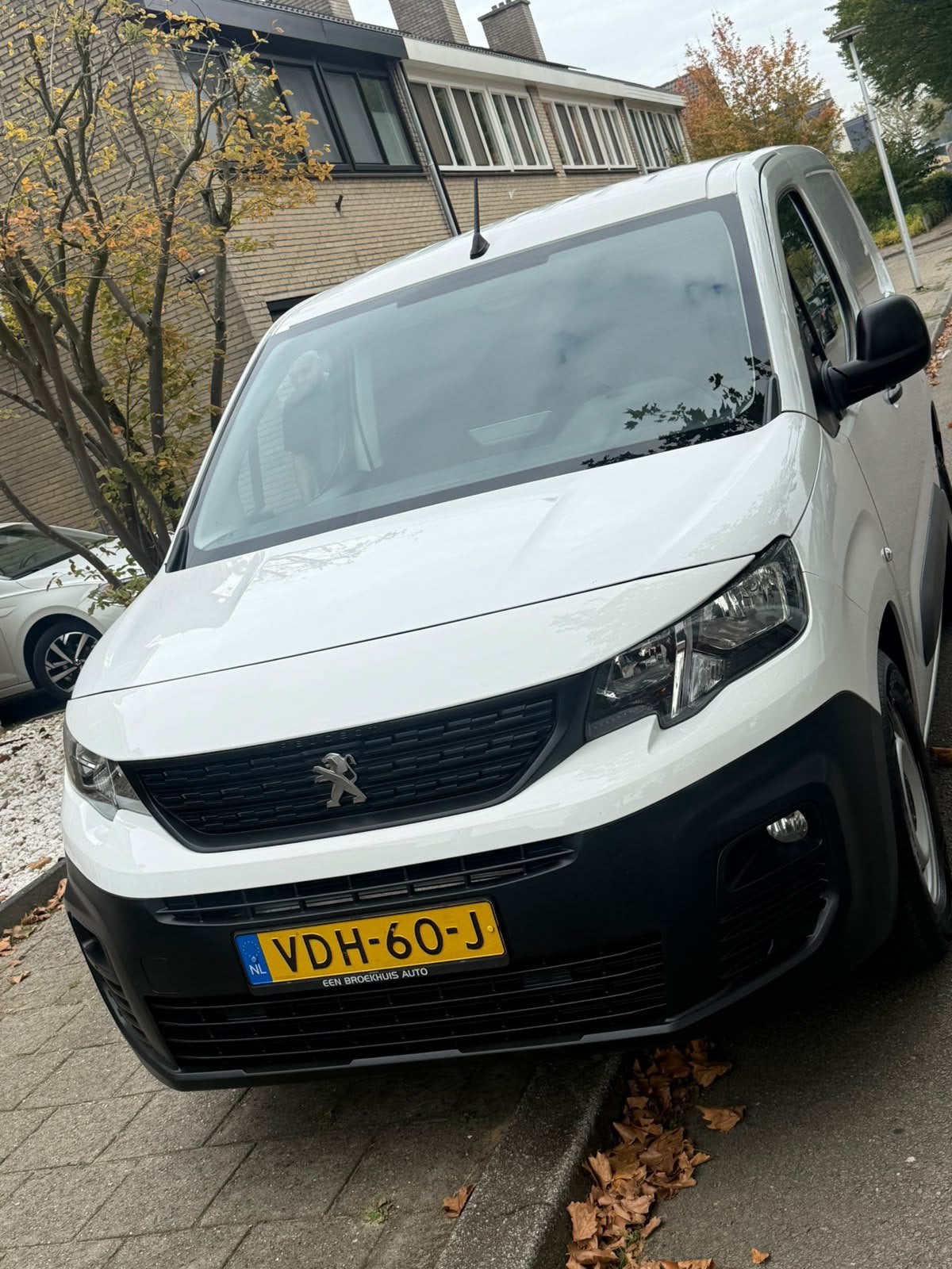 Peugeot Partner 1.6 Bluehdi 100pk 1000kg 3-zits 2019 Wit, Voorwielaandrijving, 1295 kg, 4 cilinders, Origineel Nederlands