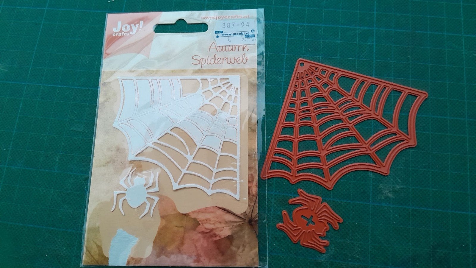 Joy! Crafts Autumn Spiderweb stans- Halloween knutselen, Oranje, Overige thema's, Nieuw, Overige merken