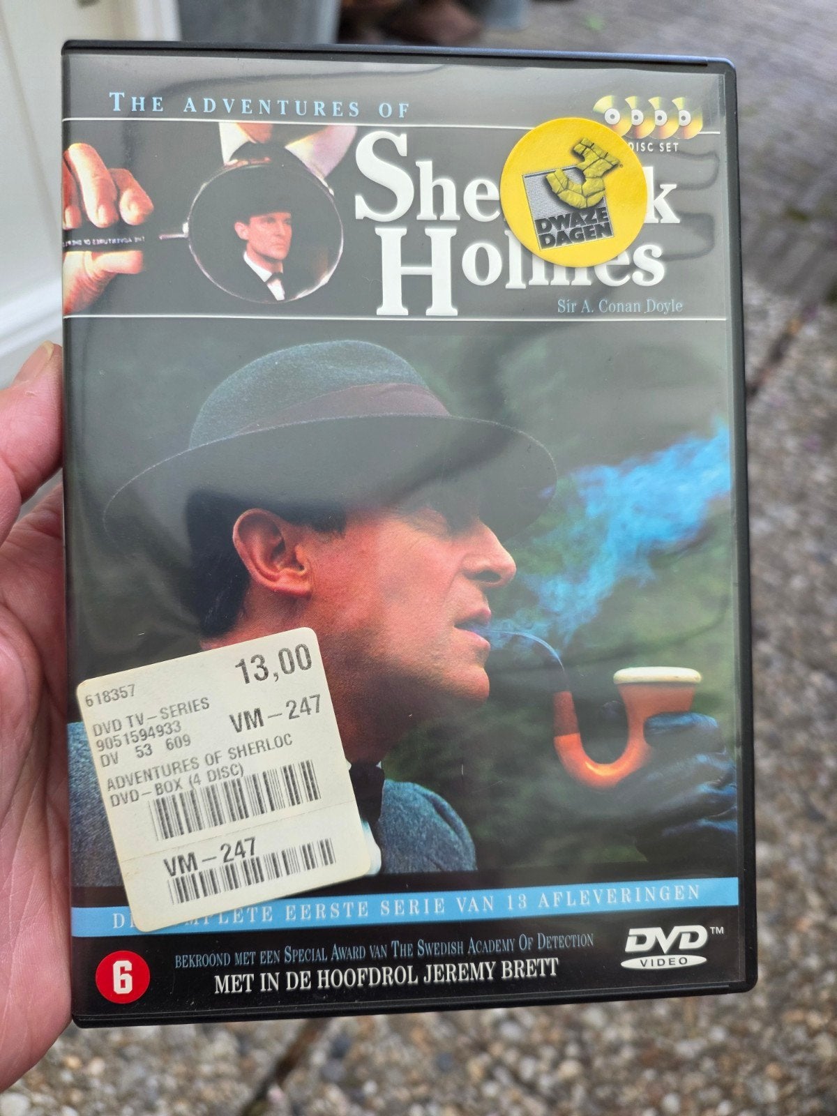 The Adventures of Sherlock Holmes - Complete Eerste Serie, Misdaad, Nederlands, Ophalen of Verzenden, Vanaf 6 jaar