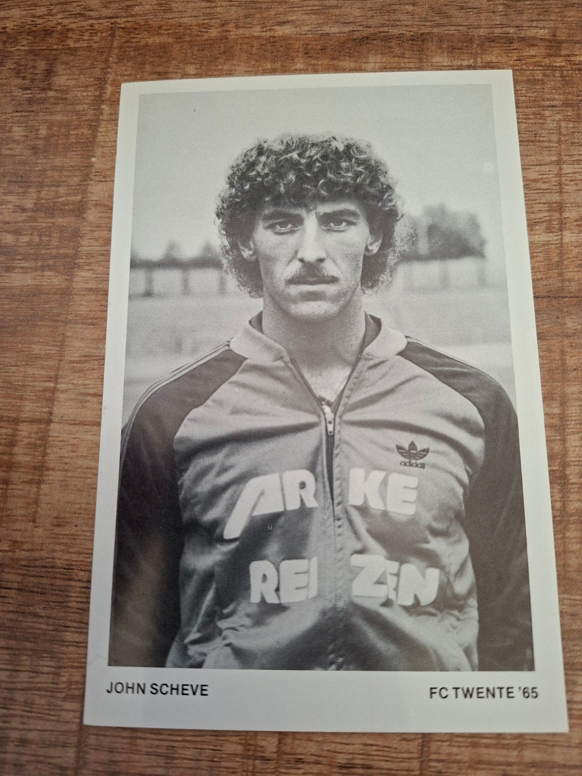 Spelerskaart John Scheve 1981-1982 FC Twente, Ophalen of Verzenden, Zo goed als nieuw, F.C. Twente, Spelerskaart