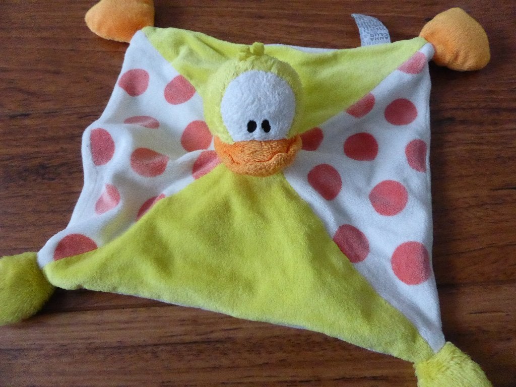 Knuffeldoek van de Anna Club (1.4), Ophalen of Verzenden, Gebruikt, Geel, Overige typen