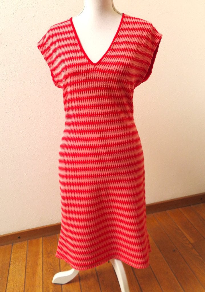 V18 FREEBIRD nieuwe skinny jurk rood roze M = 36, Kleding | Dames, Nieuw, Ophalen of Verzenden, Maat 36 (S), Rood