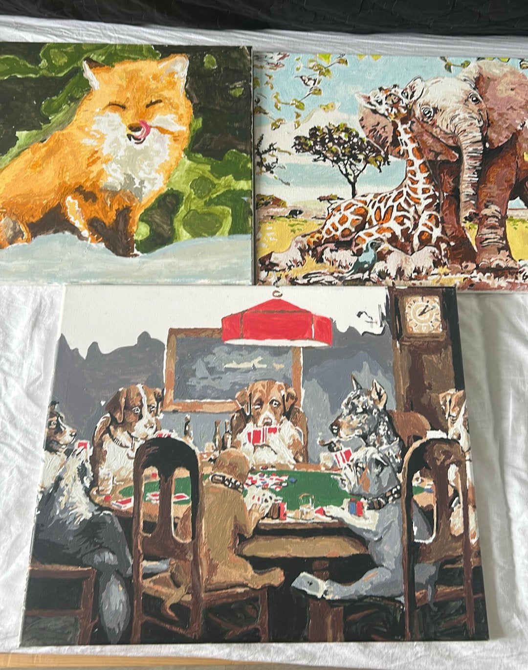 Schilderij, Ophalen