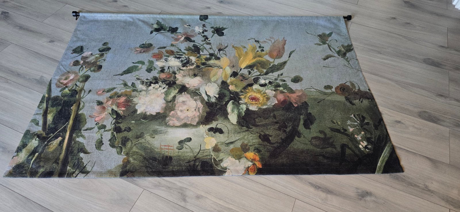 Wandkleed 186x124cm, Ophalen of Verzenden, Zo goed als nieuw, Met ophangsysteem, Meerkleurig