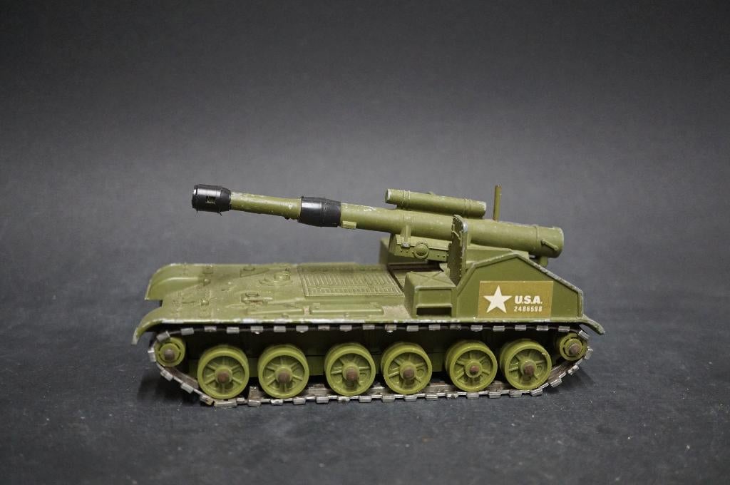 Dinky Toys 155 mm mobile artillery tank - TOP vintage, Ophalen of Verzenden