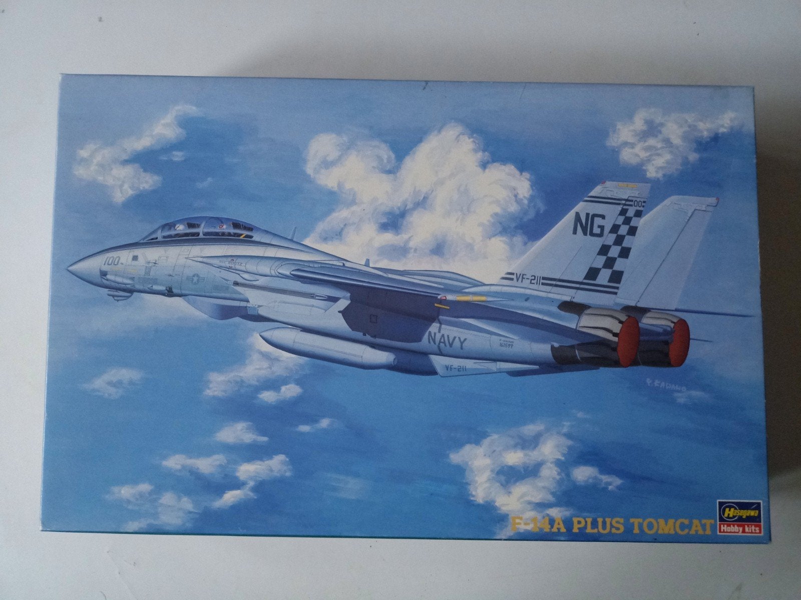 Hasegawa 1/48 Grumman F-14A Plus Tomcat, Hobby en Vrije tijd, Modelbouw | Vliegtuigen en Helikopters, Nieuw, Ophalen of Verzenden