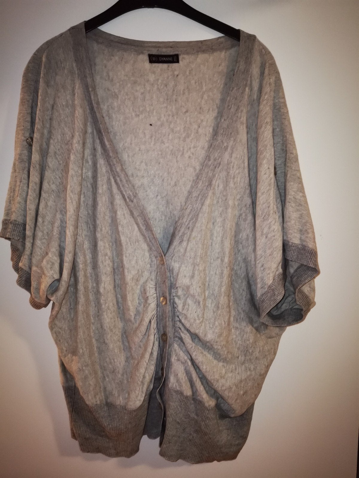 grijs vest DYANNE XL zgst, Ophalen of Verzenden, Zo goed als nieuw, Grijs, Trui of Vest