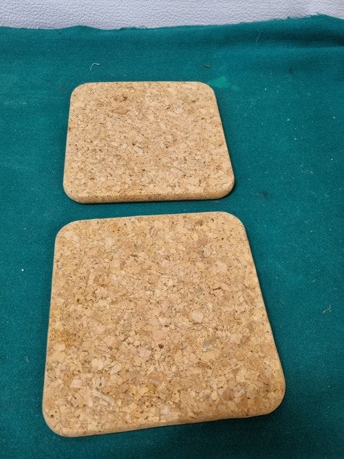 pannenonderzetters kurk vierkant, Ophalen of Verzenden, 'T Olde Gre-j, Info@toldegrej.nl, Endepoelstraat 20f Didam