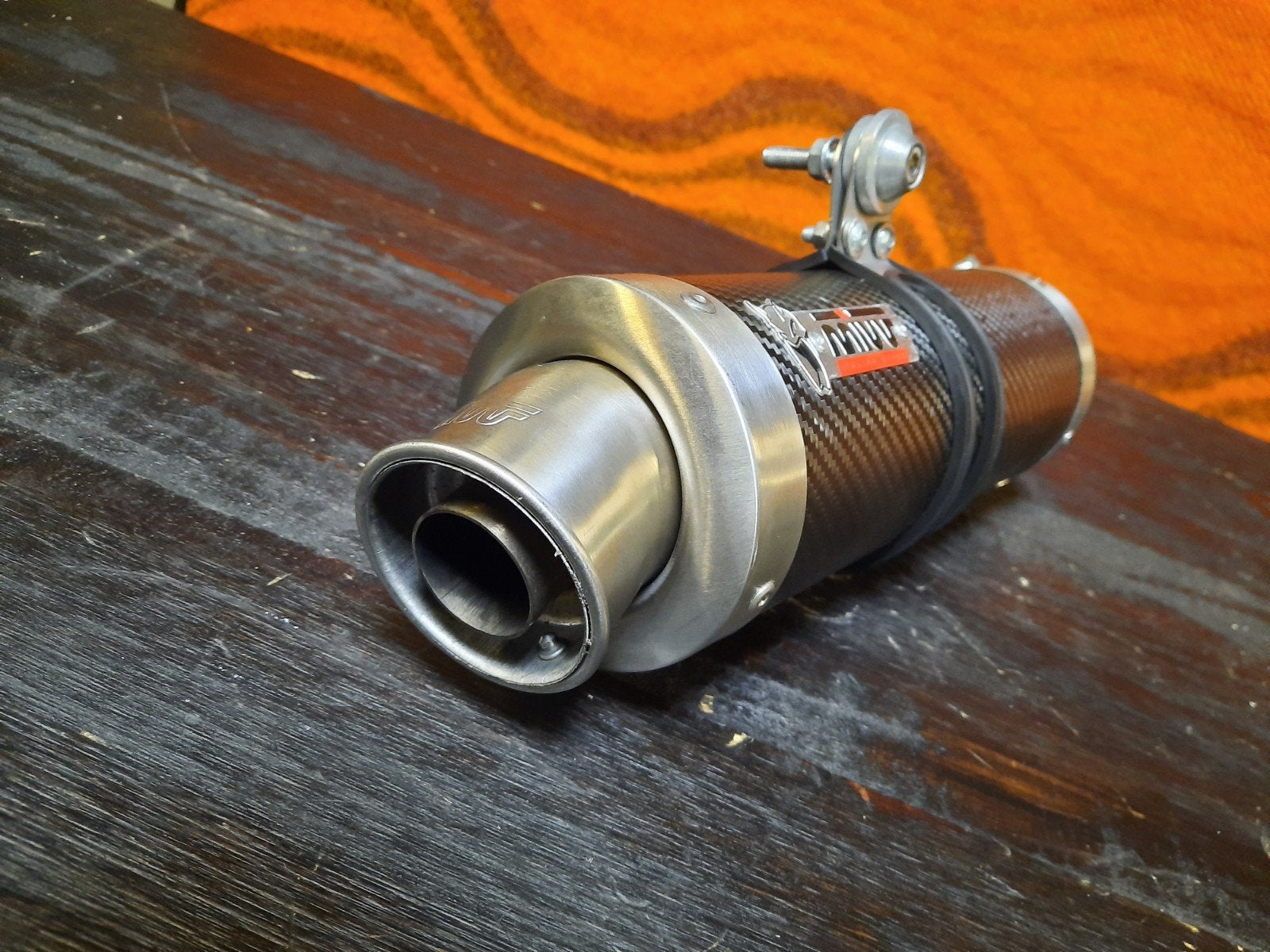 MIVV Slip-On GSX-S 750 2017/2023, Ophalen of Verzenden, Gebruikt