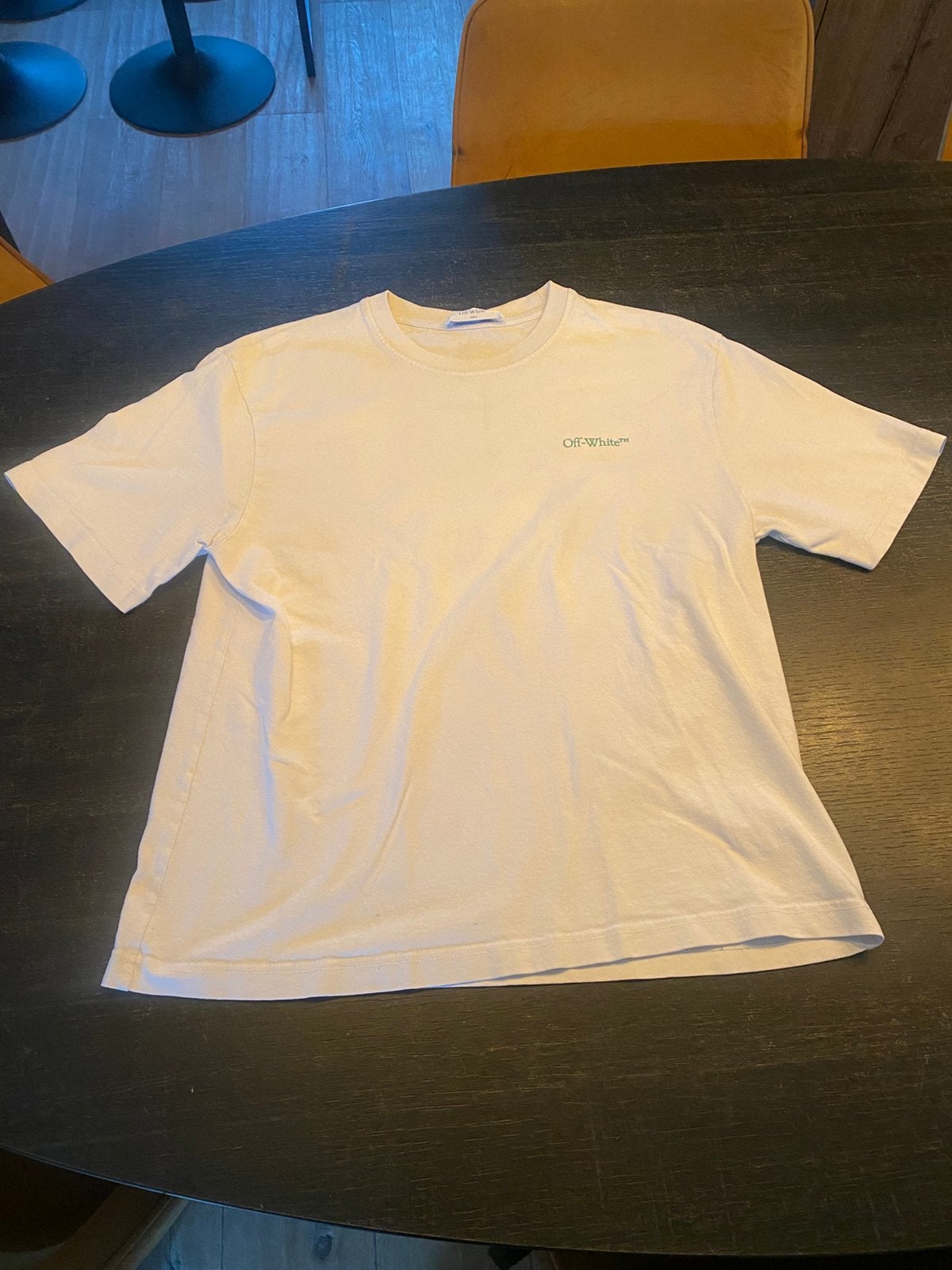 Off White shirt maat M, Kleding | Heren, T-shirts, Ophalen of Verzenden, Zo goed als nieuw, Maat 48/50 (M), Wit