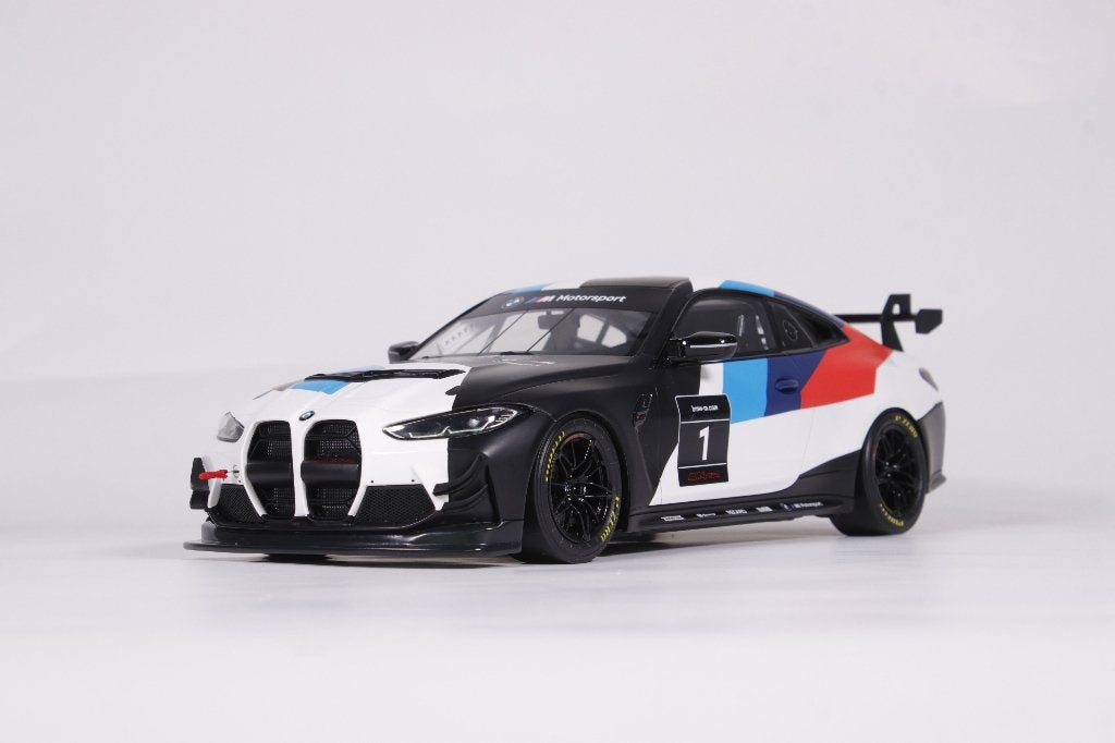 BMW M4 GT4 2022 White Presentation - Ottomobile 1:18, OttOMobile, Auto, Nieuw, Ophalen of Verzenden