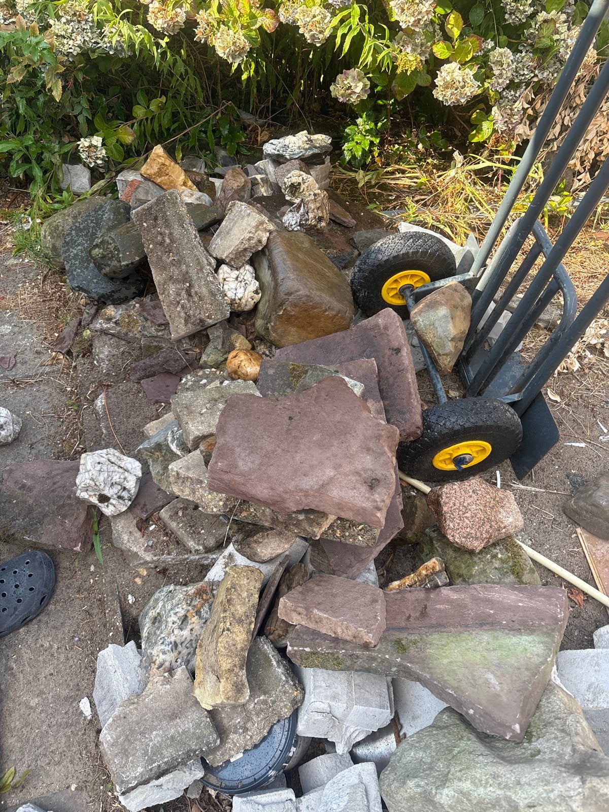 Zwerfkeien, rotsen en breukstenen voor tuin of decoratie, Tuin en Terras, Grind, Keien en Split, Ophalen, Overige materialen, Gebruikt