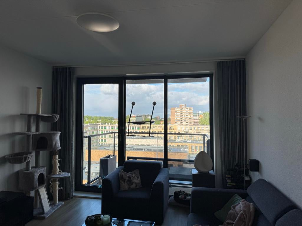 Gordijnrail wave gordijnen inclusief haakjes, Huis en Inrichting, Ophalen, Wit, Zo goed als nieuw, 200 cm of meer