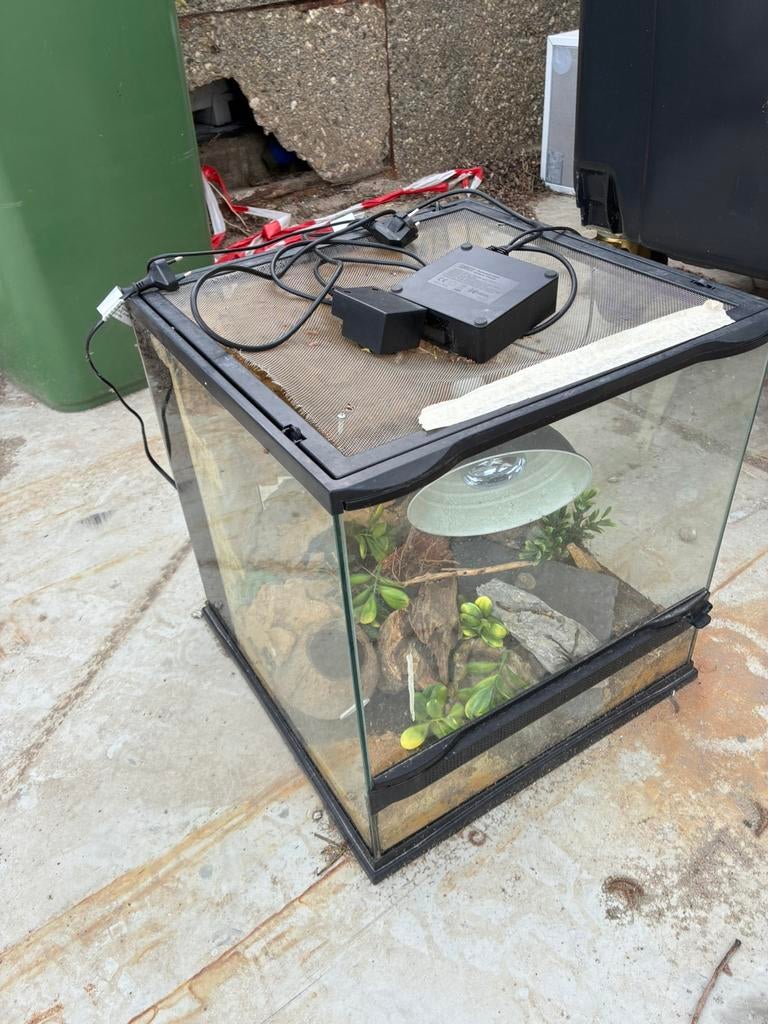 Aquarium compleet, Dieren en Toebehoren, Ophalen, Zo goed als nieuw