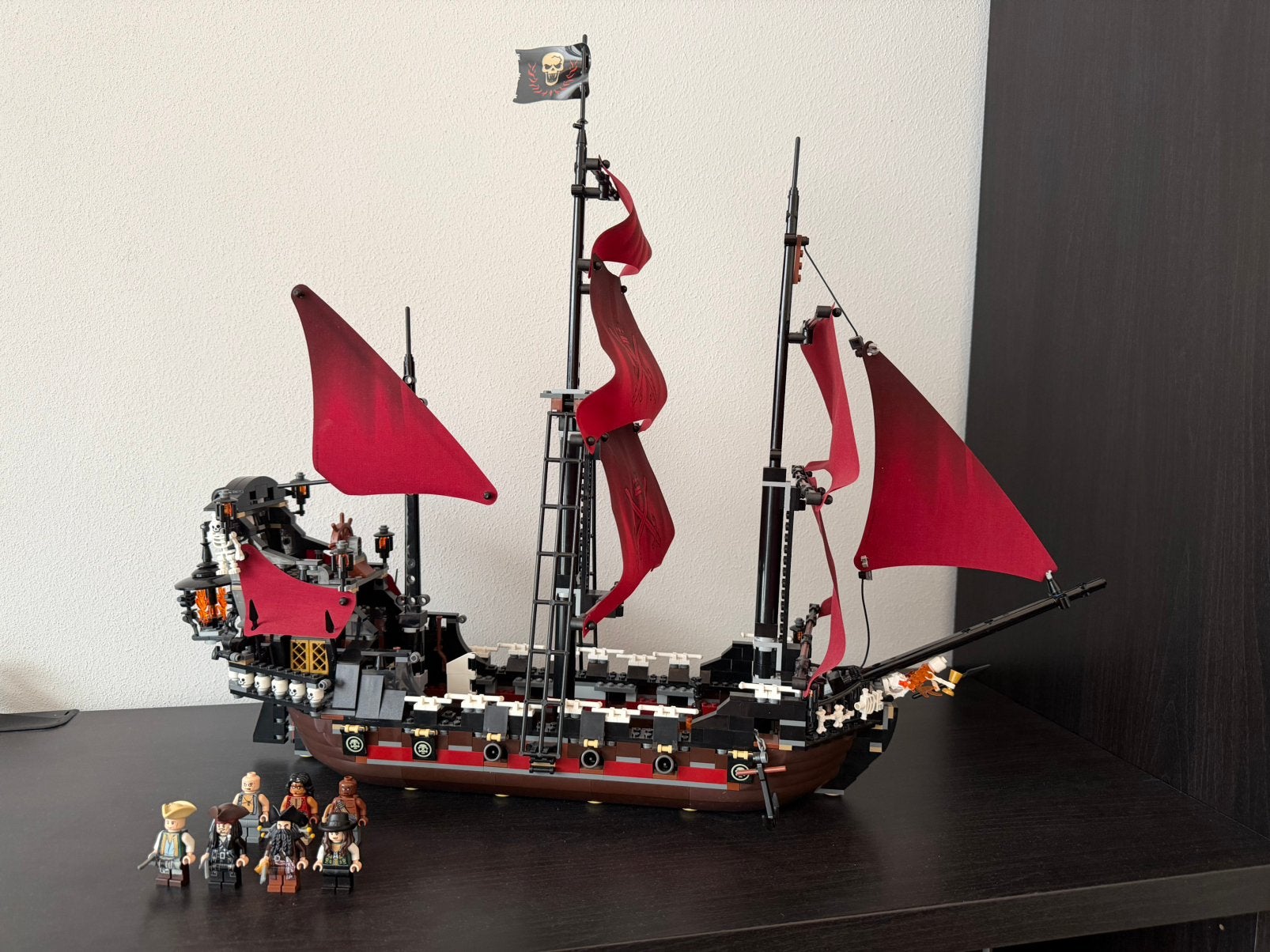 LEGO - 4195 POTC Queen Anne’s Revenge, Kinderen en Baby's, Ophalen, Inclusief minifiguren, Gebruikt, Lego