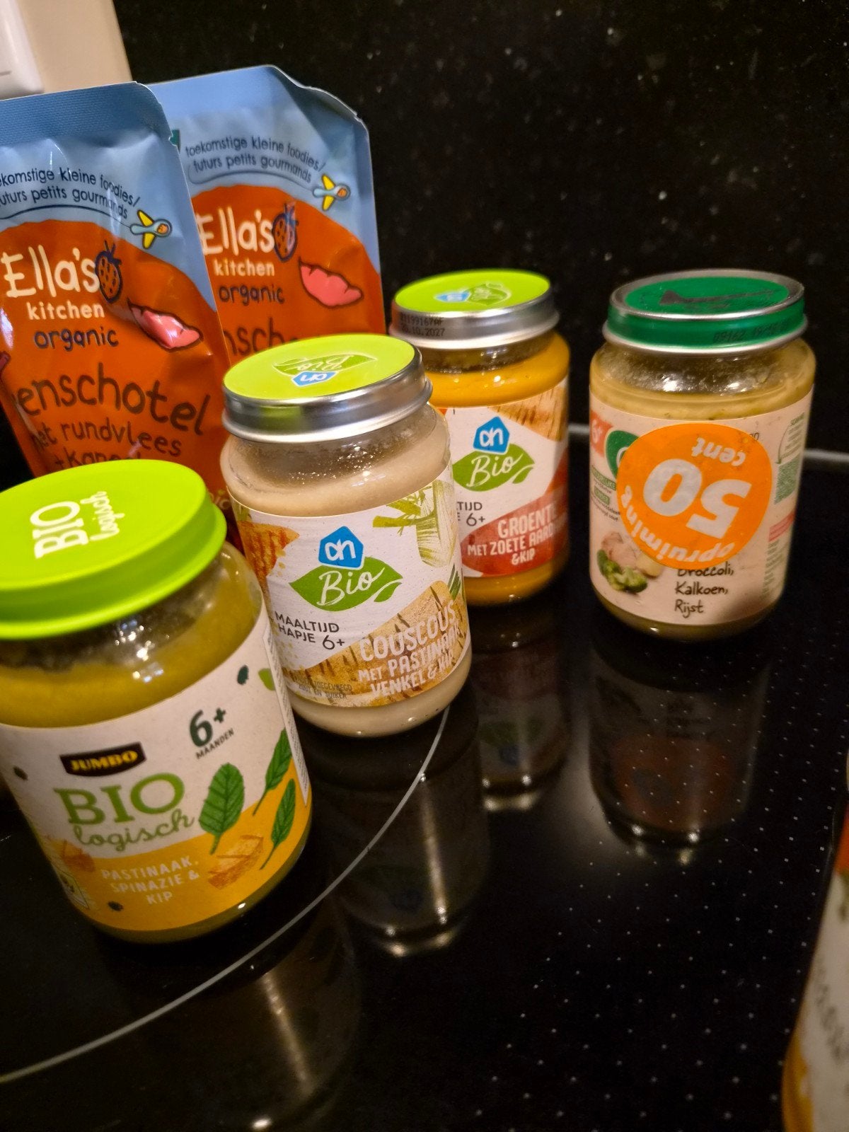 GRATIS: 23 babyvoeding potjes/zakjes diverse merken, leeftij, Ophalen, Nieuw, Overige typen