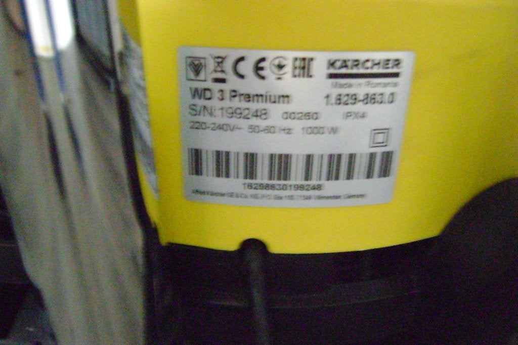 karcher droog/nat stofzuiger, Ophalen, Kärcher, Zo goed als nieuw, Waterstofzuiger