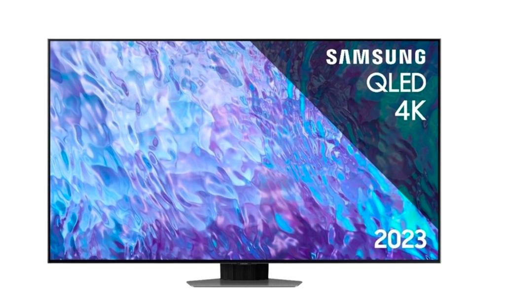 Samsung QLED 55Q80C (2023), Audio, Tv en Foto, Televisies, Zo goed als nieuw, 40 tot 60 cm, 4k (UHD), Samsung, 100 Hz, Ophalen of Verzenden