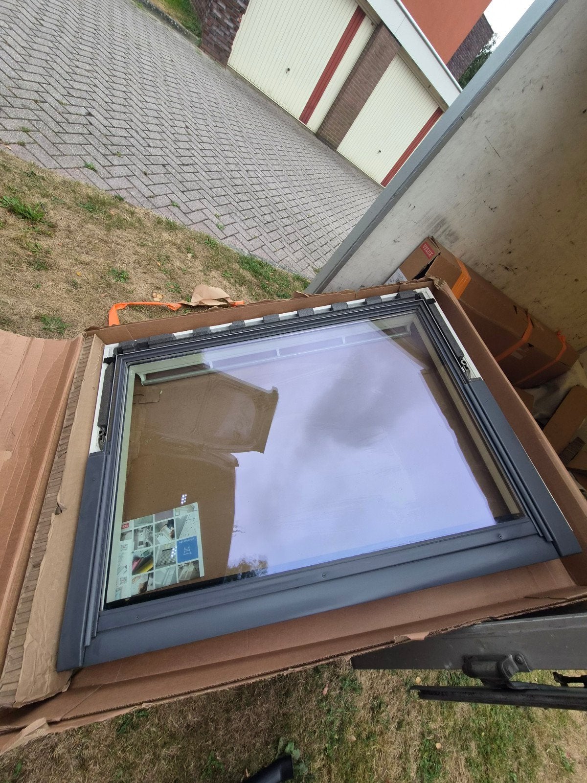 Velux Dakraam 134x98, Doe-het-zelf en Verbouw, Ophalen, Zo goed als nieuw, Dubbelglas, 120 tot 160 cm