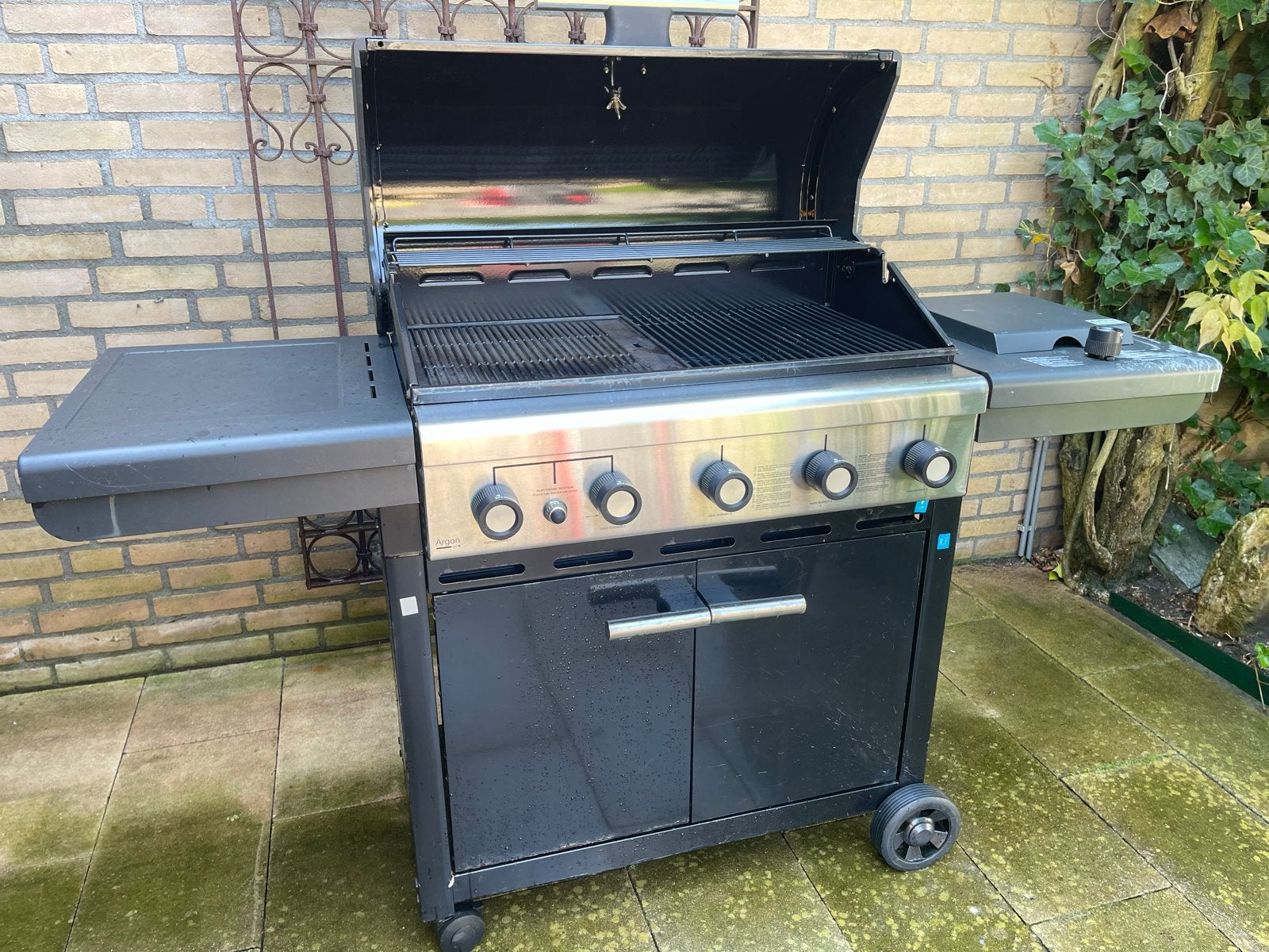 Grandhall Argon 227 Gasbarbecue - 4 branders, Ophalen of Verzenden, Gebruikt