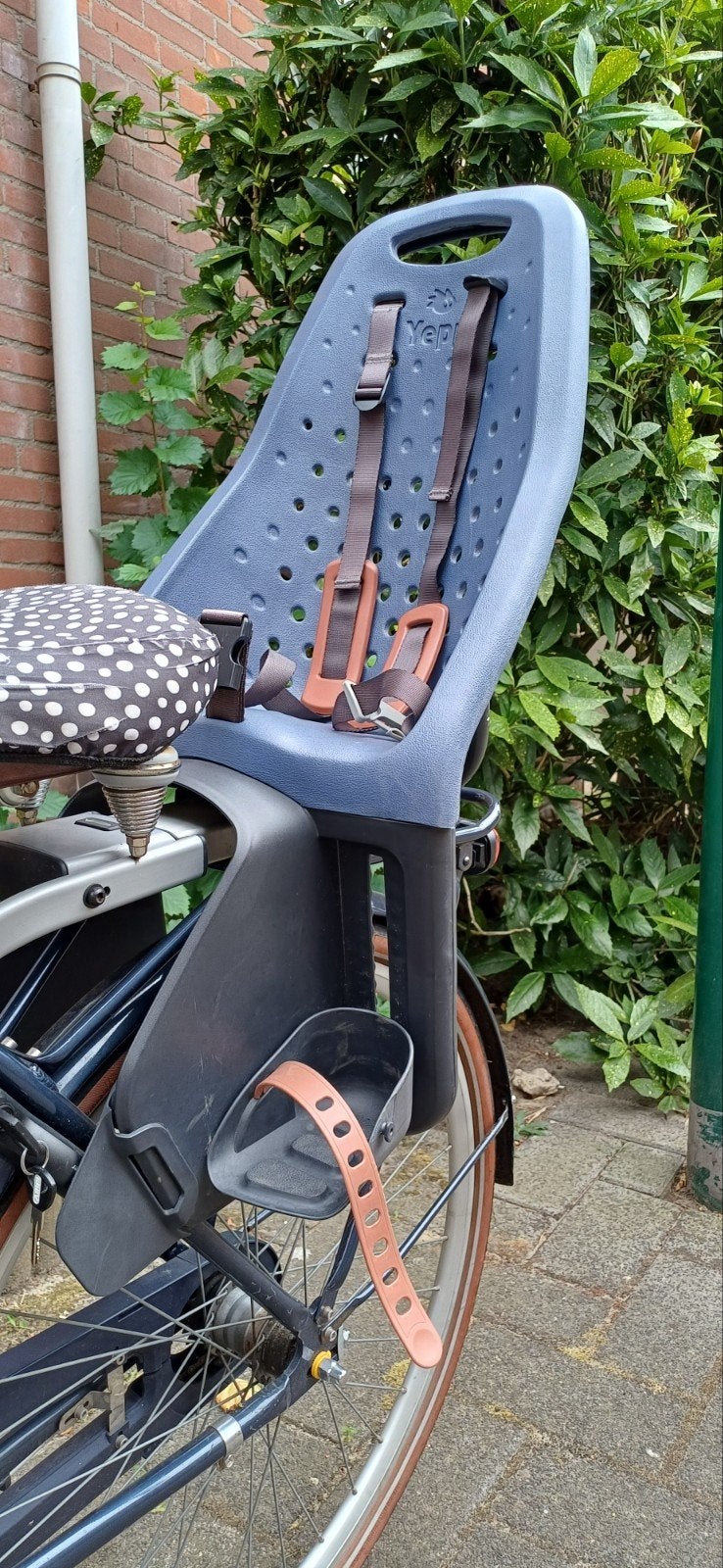 Yepp fietsstooltje (tot 22kg), Ophalen, Achterzitje, Yepp, Gebruikt